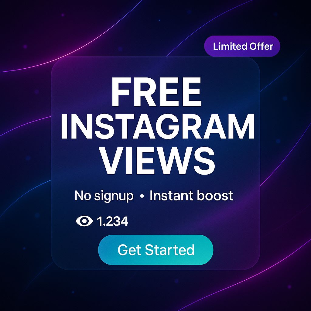 free instagram views