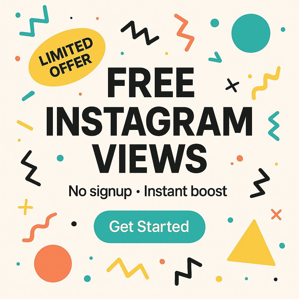free instagram views